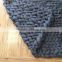 Thick yarn Arm Knit Giant Throw Blanket