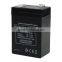 Sealed Rechargeable Lead Acid Battery 6v4ah
