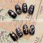 New products 2016 nail art metal stud gold silver punk style rivet 3d nail tips decoration
