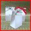 Craft Small Pure White Paperboard Special Gift Storage Box with Ribbon Manufacture
