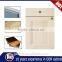 Factory direct laminate pvc kitchen cabinet swing door price