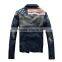 2015 Cowboy Design Men Slim Jeans Jackets American Army Style Man's Jeans Clothing Denim Jacket for Men Plus Size XXXL
