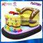 High quality fibreglass battery bumper car with two batteries