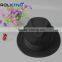 Popular Mens Black Wool Felt Fedora Hat
