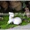 porcelain white sheep small figurine ornaments