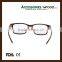 Layered wood optical glasses fantasy frame and polarized lenses wood glasses
