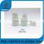 HDPE white disposable round empty plastic pill bottle for medicine