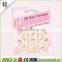 3d Gold Nail Stickers Metallic Nail Art Decoration Tools Flower Designs Fashion Manicure Nail Decals