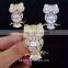 custom bird men wedding brooch