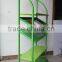 supermarket retail metal water bottle carpet sample display rack HSX-S0259