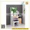 Modern wooden dressing table design makeup dresser with mirror for bedroom furniture