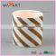 Popular Grey And Yellow Ceramic Rotary Candle Holder