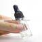 10ml clear glass dropper bottle