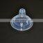 Non-toxic Transparent Silicone Baby Nipple with Funny Design