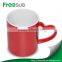 Wholesale color changing mugs love handle magic sublimation mugs printing