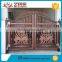 factory direct supply courtyard gate,villa main gate,standard size of main gate