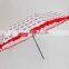 umbrella with lace trimmings 3 folding cute lace umbrella