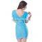 Best design ruffle chiffon top dress sexy girl dress korean sexy club dress