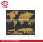 New Version Scratch Map Scratch Off Map of The World for Traveler