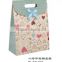 Cheap paper shopping bag for gift packing, colorful printing
