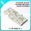 mini leather smart 5000mah credit card credit card slim rohs mobile power bank charger powerbank