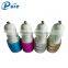 Universal 2 port usb car charger,promotional 2.1A mobile phone car charger with indication light