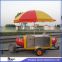 JX-HS230 Cute cartoon shaped mobile hot dog cart