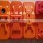 blow mould feet for AU temporary wire fence panels