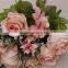 2017 trending prouct High Quality Rose Flower Artificial silk Flowers Rose