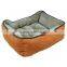 wholesale pet products low price soft cozy luxury rectangle dog cat bed