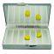 7 Compartments Lockable Metal Pill Box