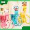 plastic cartoon flexible folding telescopic foldable desktop pad cell mobile phone bracket stand support holder with clip