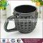 Wholesale black embossed turkish tea cups