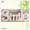 christmas home gathering letters smile wooden led ornament