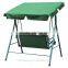 2 Seater Outdoor Swing Cushioned Canopy Hammock