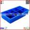 High Quality Food Grade 8 Cavity Jumbo 2" Silicone Large Ice Cube Tray