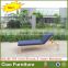 2016 cheap outdoor rattan furniture beach sun lounger