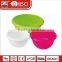 Large high quality unique wholesale plastic containers plastic salad bowl set with lid