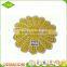 Doily woven decorative round paper placemat woven rattan placemat