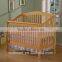 wood slat bed