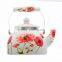 Tea Set 2.5 L Ceramic Teapot with Flower Design TeaPot Wholesale