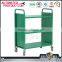 Cheap school library furniture/ steel book trolley/ steel library trolley