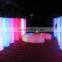 Led waterproof rechargeable illuminated outdoor pillar/wending column