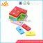 Wholesale interesting wooden geometric shape puzzle cute baby wooden geometric shape puzzle W13E004