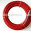 high quality excellent tensile strength flexible red PVC tube for car washing industry