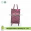 folding shopping bag with wheel