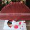 High quality Spanish wood fabric fan