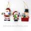 Personalized polymer clay ornaments for christmas decoration