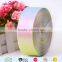 Personalized rainbow coloured printed organza ribbon