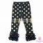 Wholesale kids ruffles pants baby girl ruffle pants